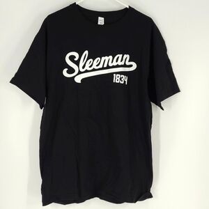 M&O Gold Size L Black Sleeman T-Shirt